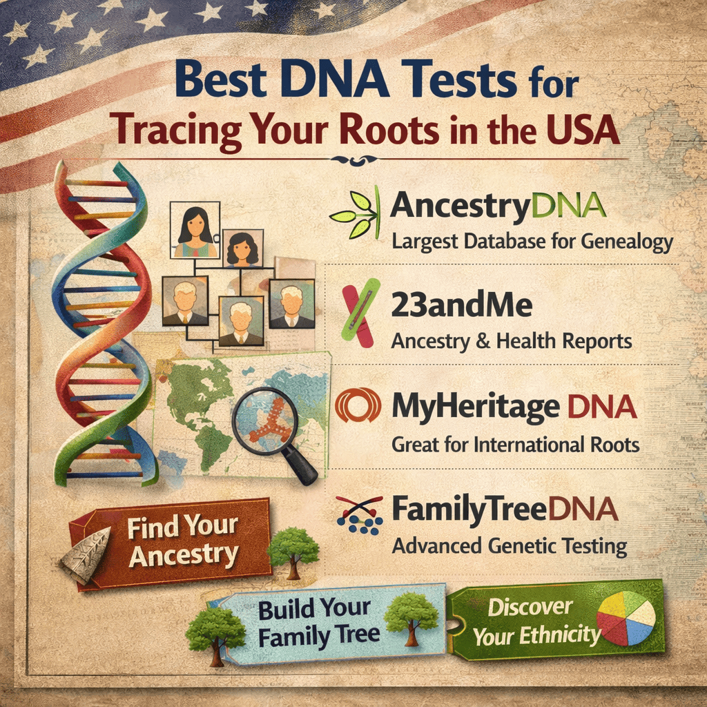 Best DNA Tests for Tracing Your Roots in the USA