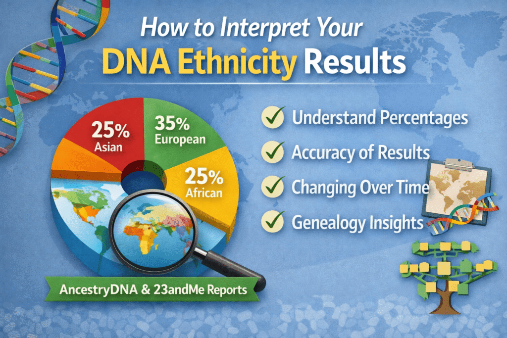 DNA Ethnicity Results