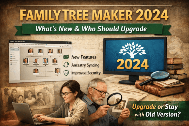 Family Tree Maker 2024